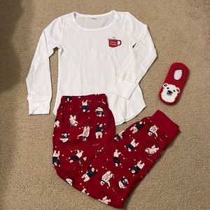 Old Navy Winter PJ Set